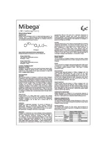 Mibega Range leaflet folded