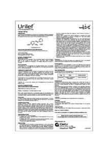 Urilef Tab Leaflet Folded 10575