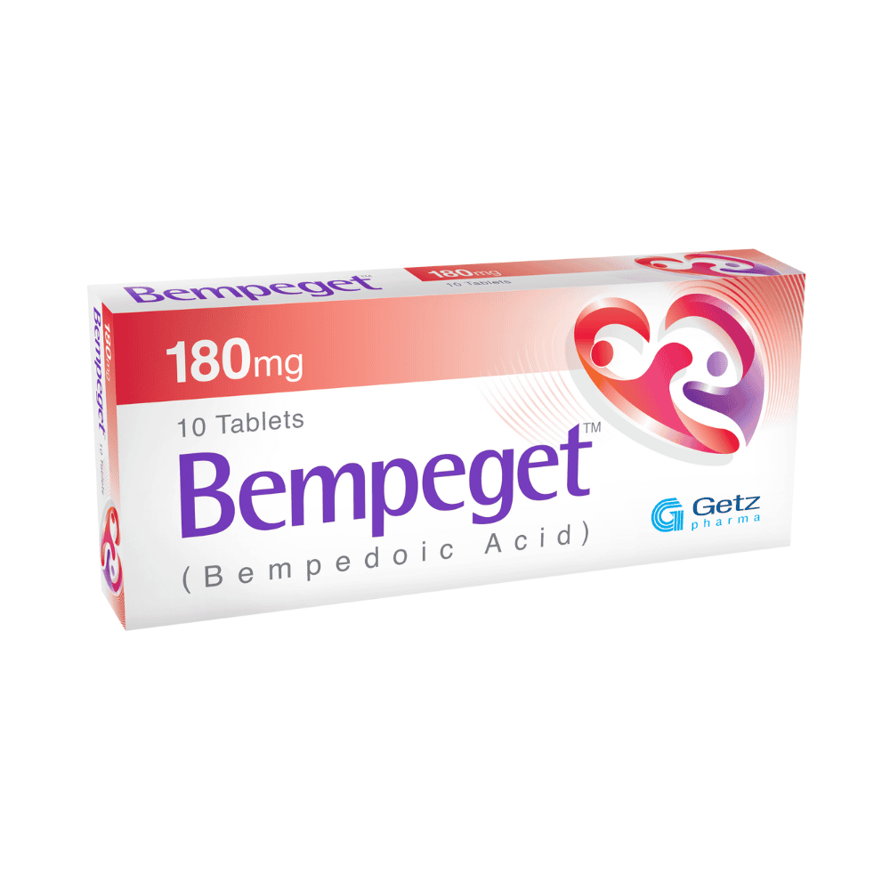 Bempeget 180mg - Getz Pharma