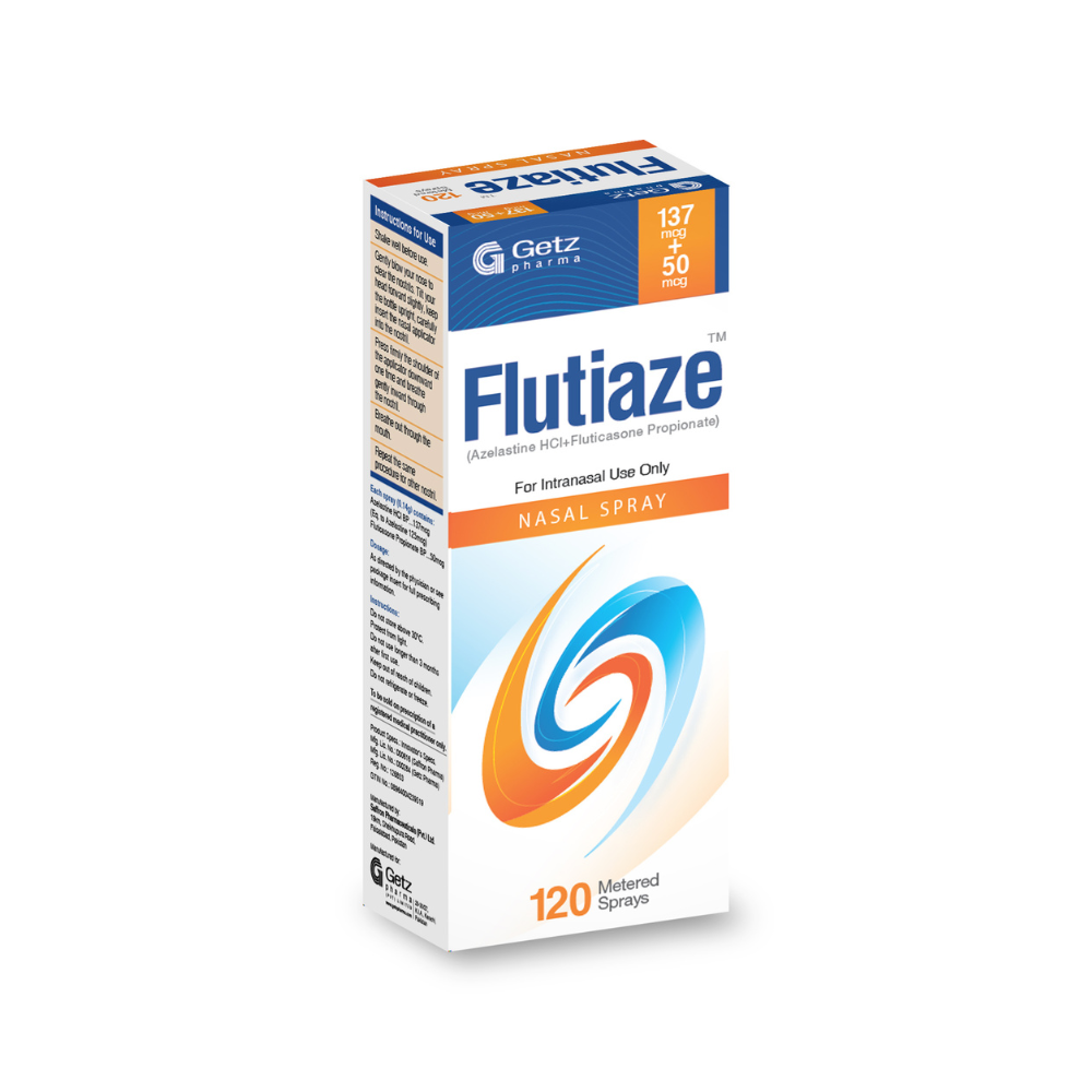 Flutiaze Nasal Spray 137 mcg + 50mcg - Getz Pharma