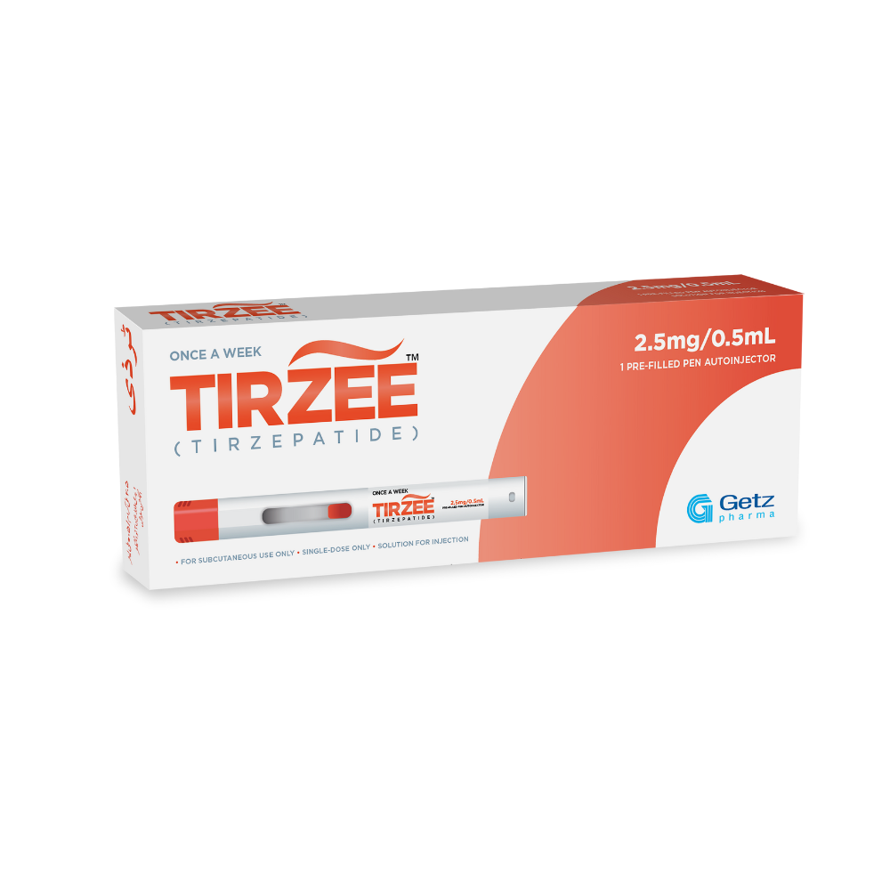 TIRZEE (Tirzepatide) 2.5mg - 0.5mL - Getz Pharma